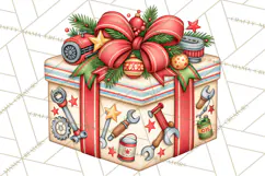Sports & Occupations Christmas Gifts Clipart Product Image 3