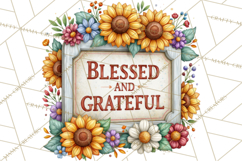 Heartfelt Inspirational Floral PNG Clipart Product Image 3
