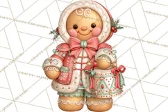 Gingerbread People Clipart, Gingerbread People Product Image 3