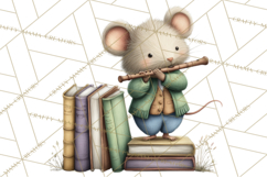 Mischievous Mouse Occupation Clipart PNG Product Image 2
