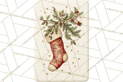 Christmas Mahjong Clipart, Holiday Mahjong Tiles PNG Product Image 4