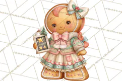 Gingerbread People Clipart, Gingerbread People Product Image 4