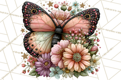 Inspirational Butterfly Sign Clipart PNG Product Image 4