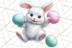 Easter Egg Hunt Clipart, Easter PNG, Sublimation Designs Product Image 3