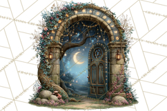 Witch Psychic Gothic Supernatural Clipart PNG Product Image 4