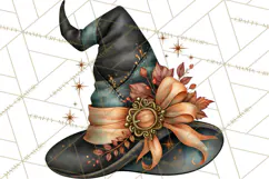 Vintage Witch Apothecary Clipart PNG, Halloween Magic Product Image 4