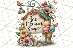 Small Town Summer Clipart PNG Scenes Product Image 5