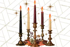 Vintage Witch Apothecary Clipart PNG, Halloween Magic Product Image 5