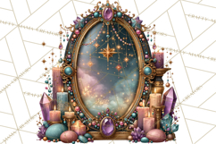 Witch Psychic Gothic Supernatural Clipart PNG Product Image 5