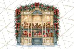 Christmas Through The Window PNG Clipart Product Image 5