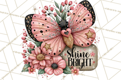 Inspirational Butterfly Sign Clipart PNG Product Image 5