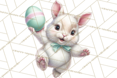 Easter Egg Hunt Clipart, Easter PNG, Sublimation Designs Product Image 4