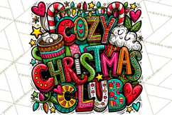 Whimsical Christmas Shirt Graphic PNG Holiday Doodle Quote Product Image 2