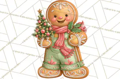 Gingerbread People Clipart, Gingerbread People Product Image 2
