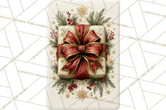 Christmas Mahjong Clipart, Holiday Mahjong Tiles PNG Product Image 2