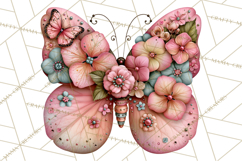 Inspirational Butterfly Sign Clipart PNG Product Image 2