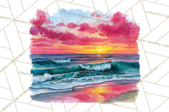 Watercolor Inspirational Landscape Backgrounds Product Image 5