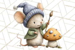 Mischievous Mouse Occupation Clipart PNG Product Image 2