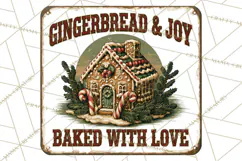 Vintage Christmas Metal Sign Clipart, Funny, Inspirational Product Image 3