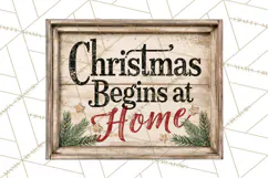 Farmhouse Christmas Signs PNG Product Image 3