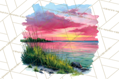 Watercolor Inspirational Landscape Backgrounds Product Image 2