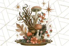 Vintage Witch Apothecary Clipart PNG, Halloween Magic Product Image 3