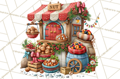 Christmas Farmers Market PNG Illustrations Product Image 3
