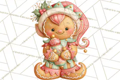 Gingerbread People Clipart, Gingerbread People Product Image 3