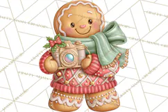 Gingerbread People Clipart, Gingerbread People Product Image 4