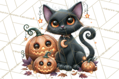 Halloween Graveyard Clipart PNG Product Image 4