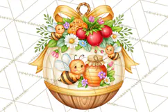 Multi Themed Christmas Ornament Clipart PNG Product Image 4