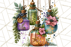 Witch Psychic Gothic Supernatural Clipart PNG Product Image 4