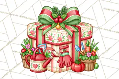Sports & Occupations Christmas Gifts Clipart Product Image 2
