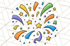 Birthday Party Clipart PNG Graphics, Birthday PNG Product Image 4