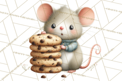 Mischievous Mouse Occupation Clipart PNG Product Image 4