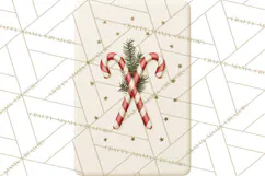 Christmas Mahjong Clipart, Holiday Mahjong Tiles PNG Product Image 5
