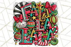 Whimsical Christmas Shirt Graphic PNG Holiday Doodle Quote Product Image 5