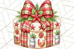 Multi Christmas Gifts Clipart PNG, Themed Wrapped Presents Product Image 4