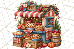 Christmas Farmers Market PNG Illustrations Product Image 5