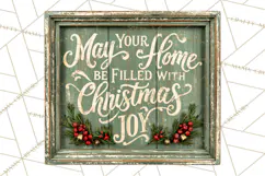 Farmhouse Christmas Signs PNG Product Image 5
