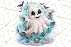 Halloween Graveyard Clipart PNG Product Image 2