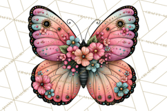 Inspirational Butterfly Sign Clipart PNG Product Image 2