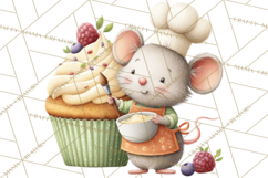 Mischievous Mouse Occupation Clipart PNG Product Image 5