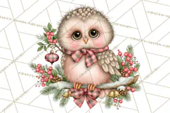 Buffalo Plaid Christmas PNG Clipart Product Image 2