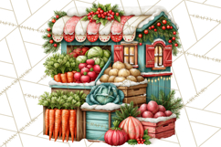 Christmas Farmers Market PNG Illustrations Product Image 2