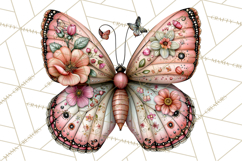 Inspirational Butterfly Sign Clipart PNG Product Image 3