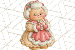 Gingerbread People Clipart, Gingerbread People Product Image 3