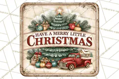 Vintage Mid Century Christmas Signs | Holiday Quotes Product Image 3