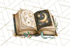 Vintage Witch Apothecary Clipart PNG, Halloween Magic Product Image 3