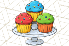 Birthday Party Clipart PNG Graphics, Birthday PNG Product Image 2